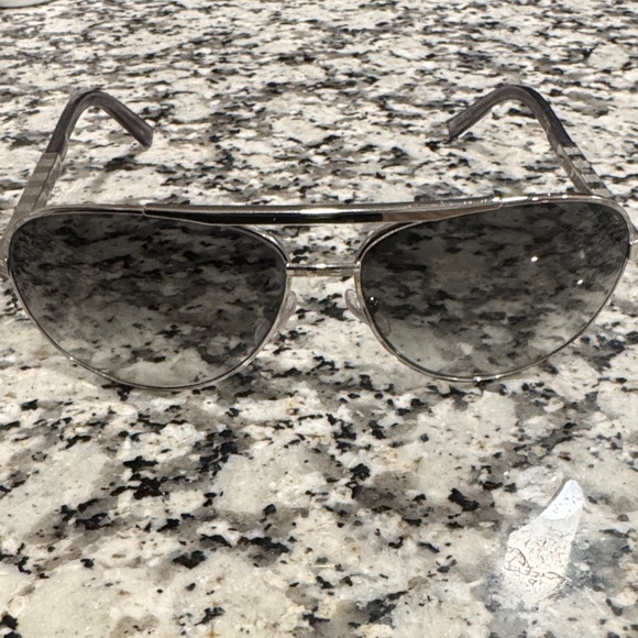 Louis Vuitton Silver Aviator Sunglasses - Picture 1 of 11